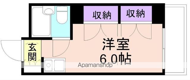 【和歌山市西布経丁のマンションの間取り】