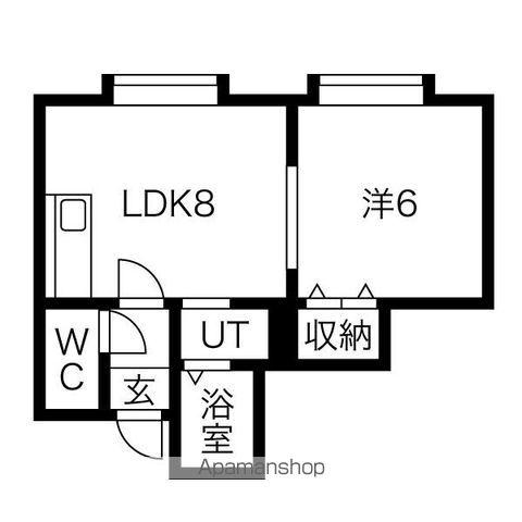 ラポール福住の間取り写真