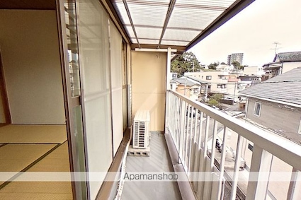 中越コーポ[2K/33.83m2]のバルコニー