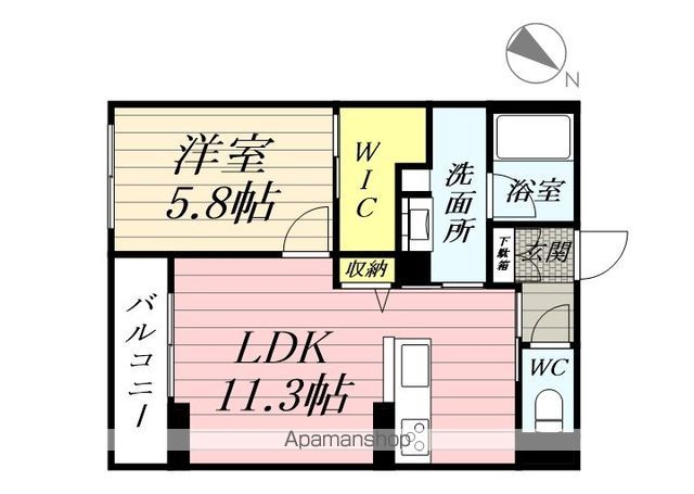 プレアデスの間取り写真