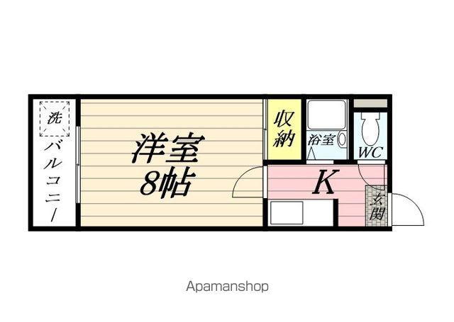 コスモハイツ河原町の間取り写真