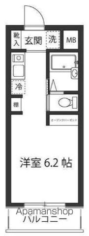 スカイハイツみゆきの間取り写真