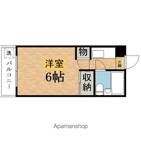 ゼフィールAの間取り写真