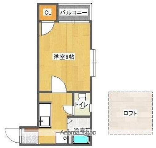 カーサ姪浜の間取り写真
