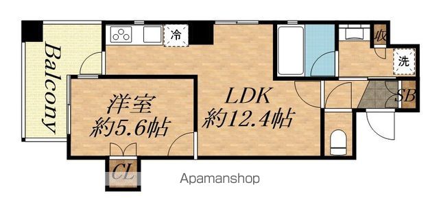 【アイディーコート府中グリーンウインドの間取り】