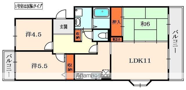 コーポラスK&Tの間取り写真