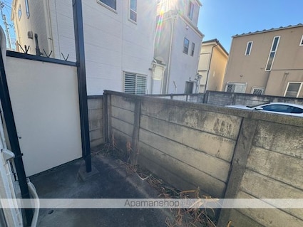 第二かずさ荘[1K/21.26m2]のバルコニー