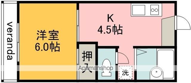 メゾン白菊の間取り写真
