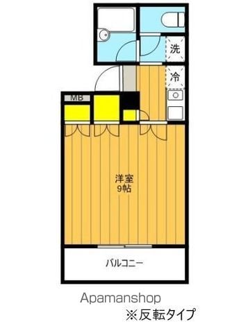 アップル咲田の間取り写真