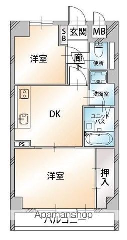 U RESIDENCE三鷹の間取り写真