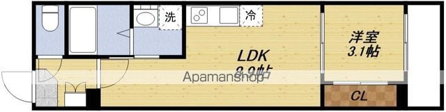 サンメイプル上新庄の間取り写真