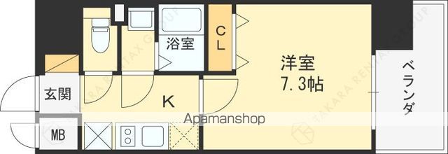 ARTIZA都島の間取り写真