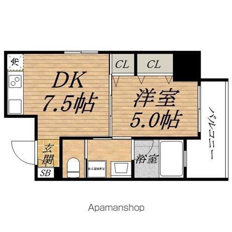 CITY SPIRE日本橋高津の間取り写真
