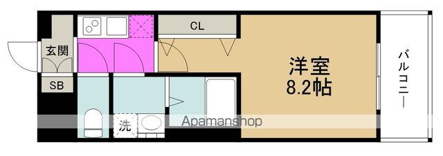 ソルテラスOSAKA御幣島の間取り写真
