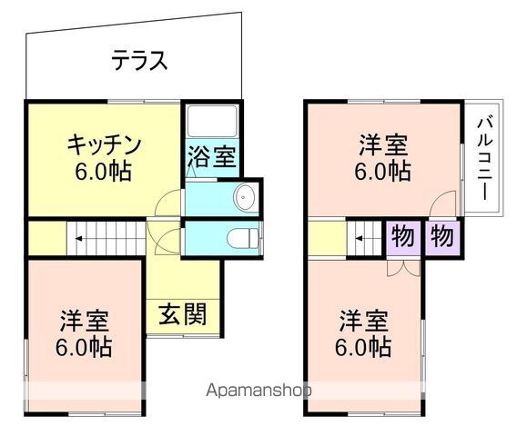 岩出市船戸の戸建ての間取り