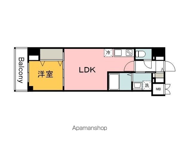 S−RESIDENCE広島駅ENABLEの間取り写真