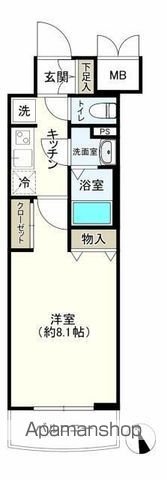 ハーモニーレジデンス東京シティゲートの間取り写真