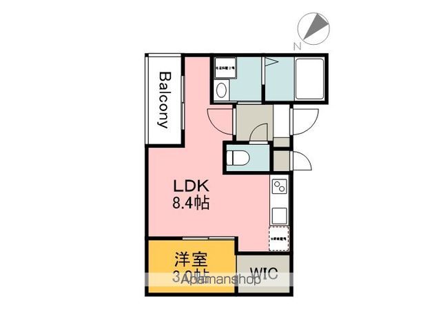 MOVE西原EASTの間取り写真