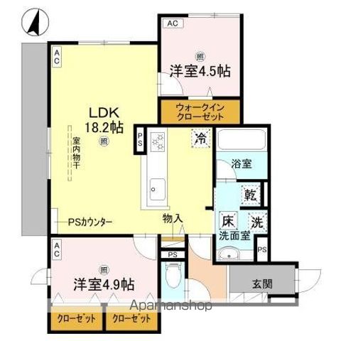 D−RESIDENCE古曽部町の間取り写真