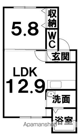 仮)西17南1MSの間取り写真