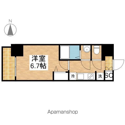 ディアレイシャス浅間町ステーションフロントの間取り写真