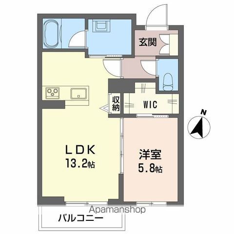 ヒュッゲ堂前の間取り写真