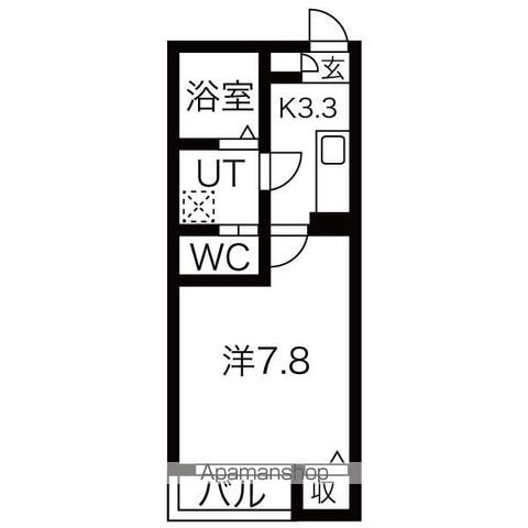 クレフラスト台原駅前の間取り写真