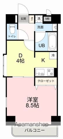 沖野マンションIIの間取り写真