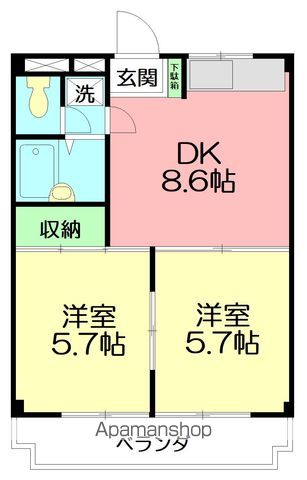 AMENITY栄の間取り写真