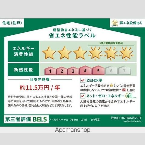 アペルタルーチェの内装写真