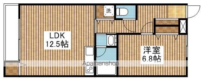 パストラール新和の間取り写真
