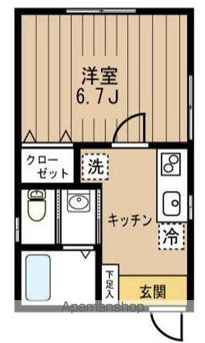 ソルティーズ川崎の間取り写真