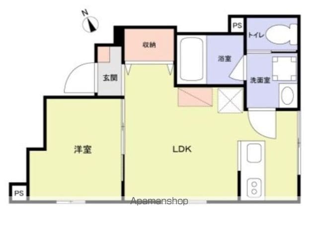 WOODCREST中延RESIDENCEの間取り写真