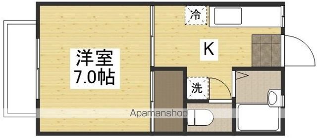 ジュネスT.O A棟の間取り写真