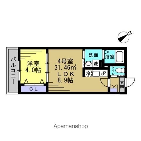 HD南柏の間取り写真
