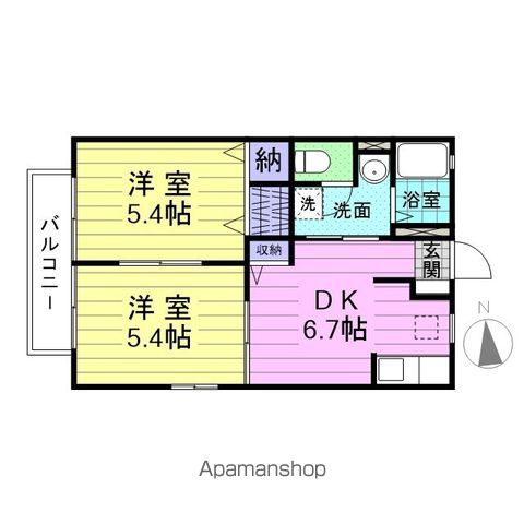 GRANDEE ZENの間取り写真