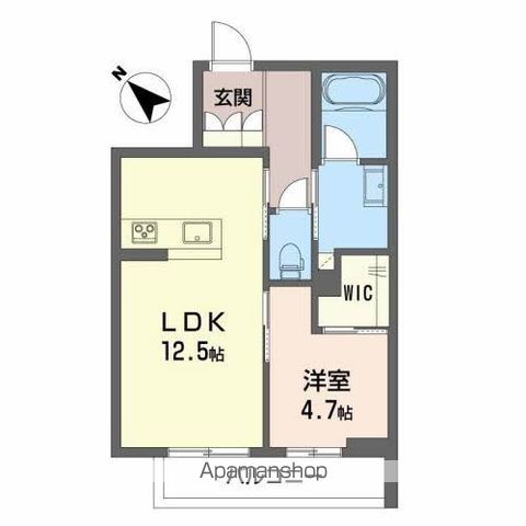 グランシア 102 ｜ 福島県福島市野田町字相沢25-1（賃貸マンション1LDK・1階・45.29㎡） その2