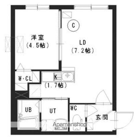 RENT菊水の間取り写真