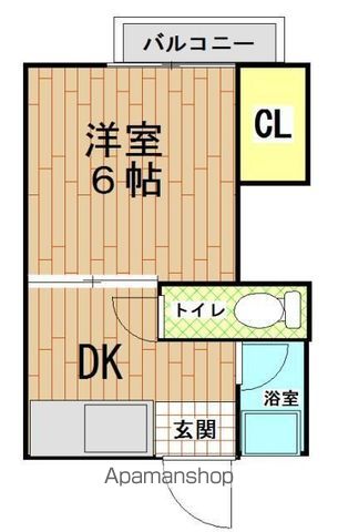 フォーサイト長尾アパルトメントアールの間取り写真