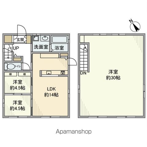 鎌ケ谷戸建の間取り写真