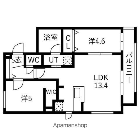 ASTAGE新札幌の間取り写真