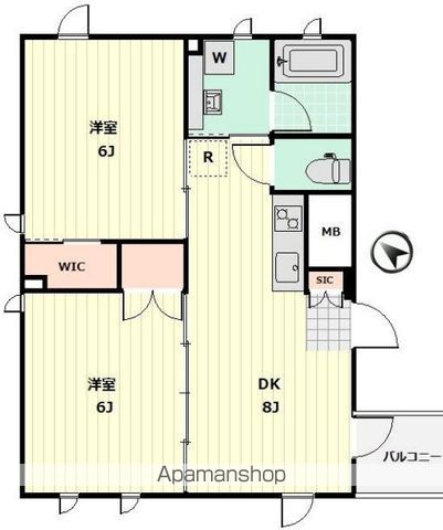 エステート南砂町の間取り写真