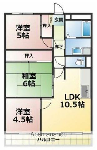 グランフォレストの間取り写真