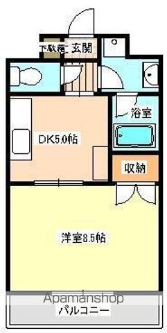 キャッスル水前寺の間取り写真