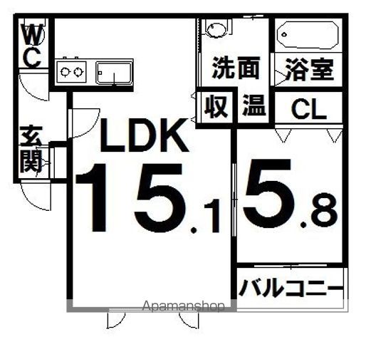 laule’a9条の間取り写真
