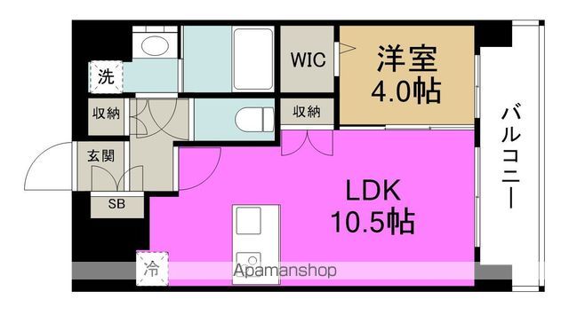 ミラージュパレス新梅田CIELOの間取り写真