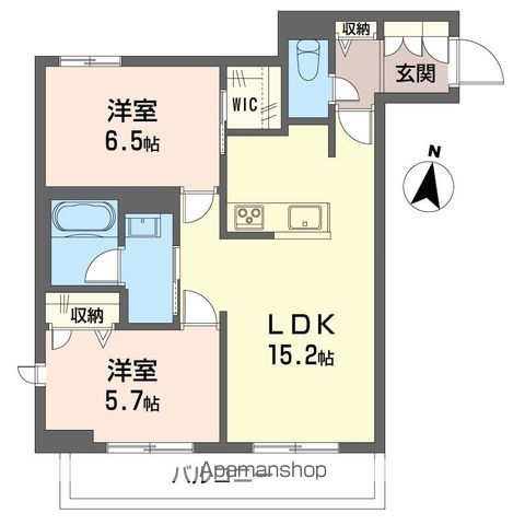 アルテシアの間取り写真
