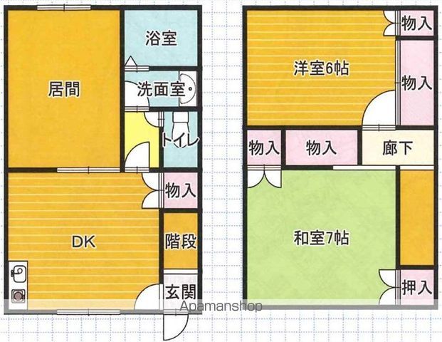 コーポSSK-IIの間取り写真