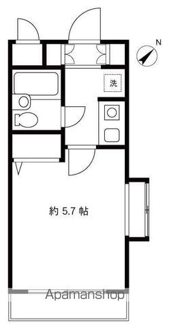 カーサスプレンディッド新宿払方町の間取り写真