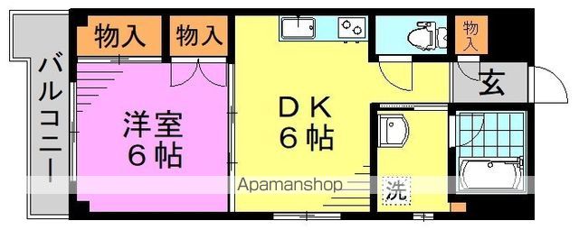 ミラコスタ中野の間取り写真